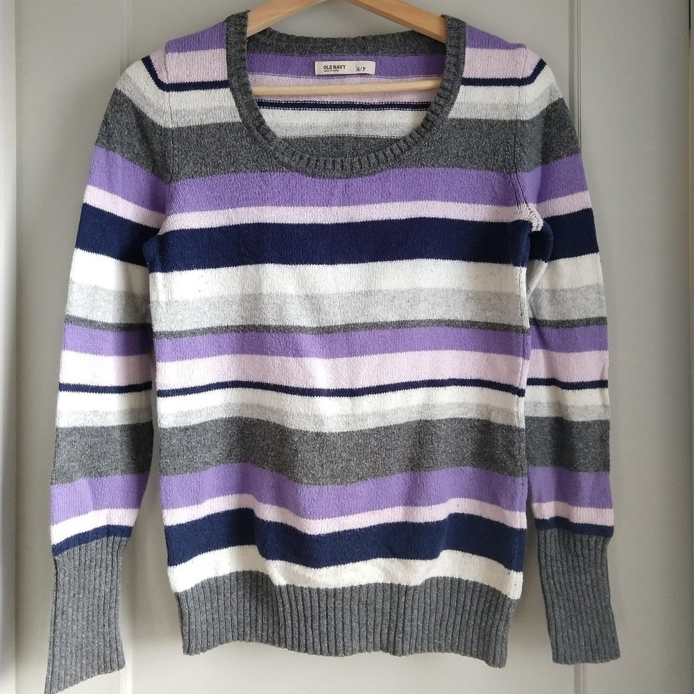 Striped Knit Sweater